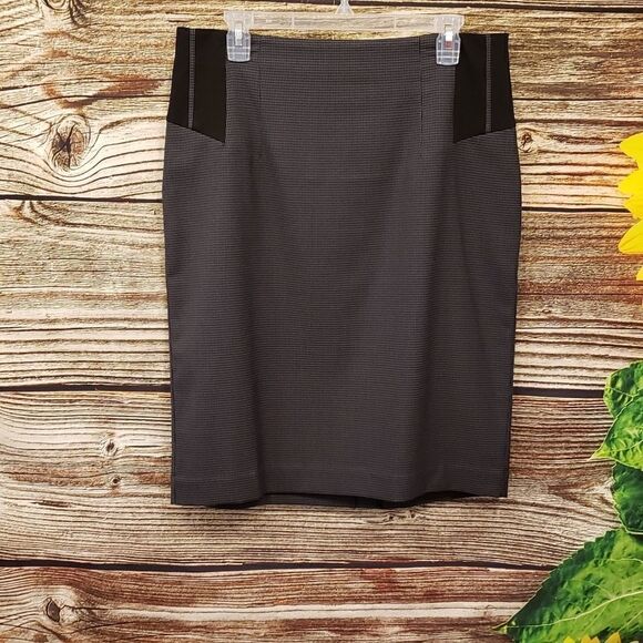 Worthington midi black/ gray skirt Size 14 - Picture 1 of 6